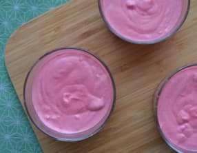 Mousse à la framboise