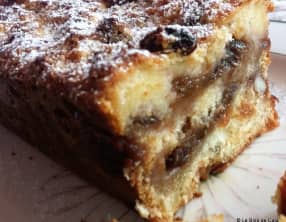 Cake de brioche perdue