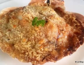 Coquilles Saint-Jacques à la bretonne