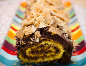 Roulés au chocolat et aux Gavottes