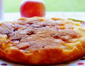 Gâteau aux pommes à la poêle