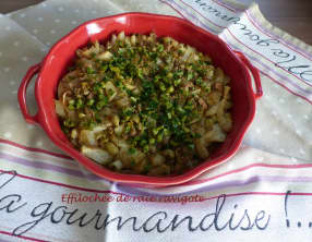 Effilochée de raie ravigote