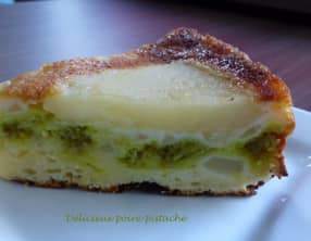 Délicieux poire-pistache