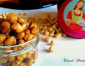 Pois chiche croquant comme un popcorn