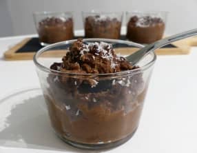 Riz au lait de coco et au chocolat