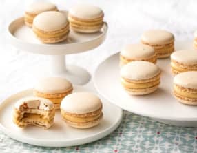 Macarons caramel beurre salé