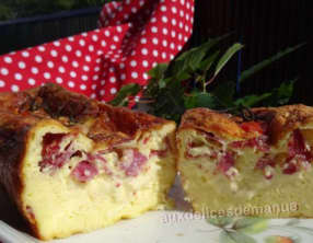 Flan à la tome fraîche de l’Aubrac et pancetta
