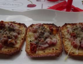 Biscuits apéritif améliorés