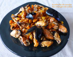 Escabèche de moules au vinaigre de cidre