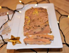 Foie gras maison au Rivesaltes et cuit à l'omnicuiseur