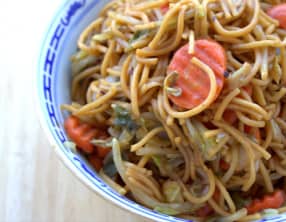 Lo Mein aux légumes