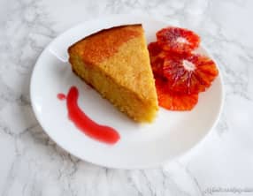 Gâteau à l'orange sanguine