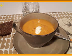 Velouté de carottes au cumin