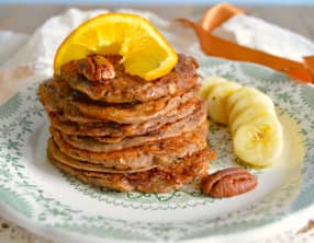 Pancakes à l'orange et au sarrasin