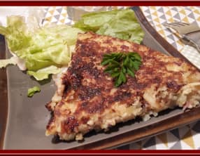Galette de pommes de terre au lomo