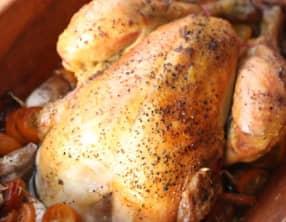 Poulet rôti aux kumquats