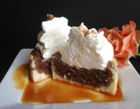 Gâteau magique chocolat caramel