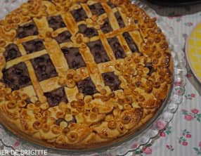 Tarte Chocolat et cerises