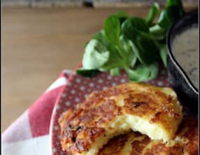 Galettes de purée façon aligot