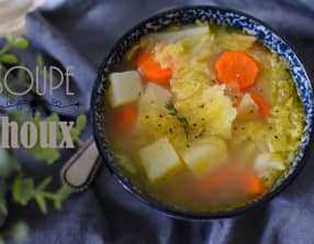Soupe au chou detox