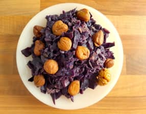 Chou rouge chataigne