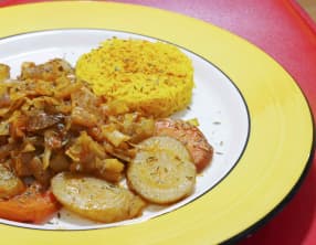 Cataplana de légumes de saison