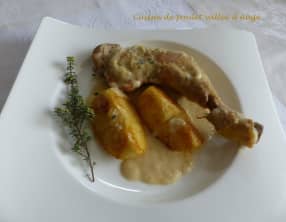 Cuisses de poulet vallée d'Auge