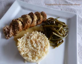 Paupiettes de veau aux olives