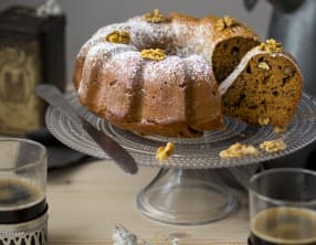 Gâteau patate douce cannelle et noix, au sirop d’érable