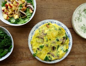 Omelette aux légumes