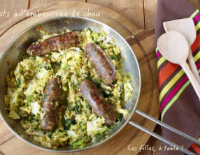 Diots à l’embeurrée de chou