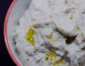 Houmous d'haricots blancs