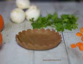 Pâte brisée à la farine de riz et châtaigne
