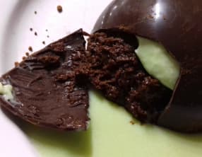 Sphère choco-menthe