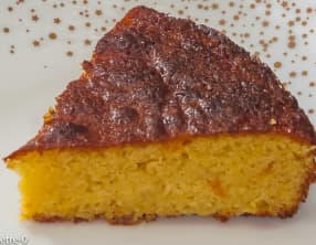 Fondant aux amandes et à la confiture d'orange