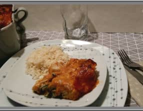 Gratin de Poireaux et Dos de Colin