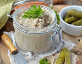Terrine champignons aux graines de tournesol