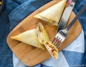 Samossas au foie gras