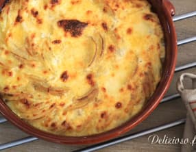 Gratin de pommes de terre au Cheddar