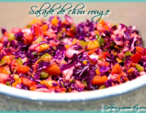 Salade de chou rouge