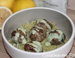 Les boulettes très parmesan et citron de Lucia