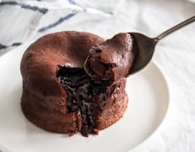 Fondant au chocolat cœur coulant