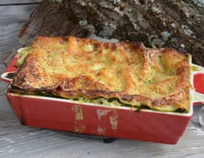 Lasagnes brousse épinards