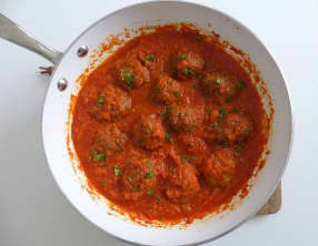 Boulettes de boeuf sauce tomate