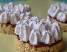 Tartelettes croquantes au coquelicot