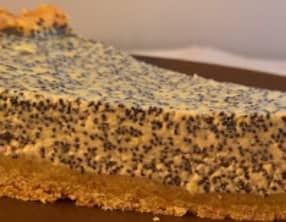 Gâteau au fromage et au pavot