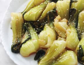 Mini Bok Choy sautés à l'asiatique