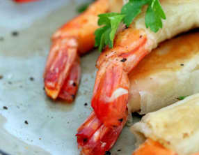 Croustillants de gambas