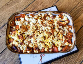 Joli gratin de butternut et féta