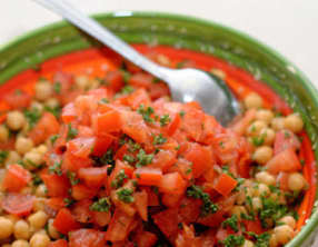 Salade de pois chiches